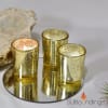Gold Mercury Glass Votive Cup - Image 2 of 0
