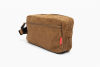 Waxed Canvas Toiletry Bag  - Coffee - Image 1 of 0