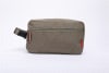 Waxed Canvas Toiletry Bag  - Army Green - Image 2 of 0