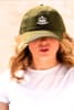 Eco Crown Logo Hat - Olive Green - Image 2 of 0