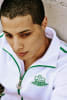 M's Lightweight Athletic Sweatshirt - White/Green - Image 5 of 0
