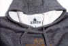M's  Graphic Distressed Logo Hoodie - Graphite Heather - Image 3 of 0