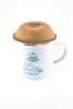 Campfire coffee mug /w Cork Lid - White - Image 1 of 0