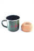 Campfire Coffee Mug /w Cork Lid - Green - Image 2 of 0