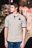 Men's Polo, Embroidered Logo - Heather Gray - Image 3 of 0