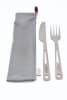 2-Piece Camping Titanium Cutlery Set - Image 1 of 0