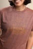 W's Graphic Shirt Logo Tee - Terracotta - Image 2 of 0
