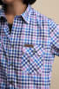 W's Aspen Long-Sleeve UPF Shirt - Nordic Bleu  Plaid - Image 2 of 0