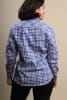 W's Aspen Long-Sleeve UPF Shirt - Nordic Bleu  Plaid - Image 3 of 0