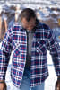 M's Dillon Insulated Shirt Jacket - Navy/Red Plaid - Image 2 of 0