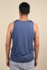 Men's High Performance Quick Dry Tank - Chambray Bleu - Image 2 of 0