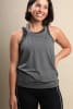 W's Lightweight Cut Out Halter Yoga Tank - Grey - Image 2 of 0