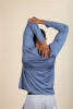 M's Active Performance Long-Sleeve - Chambray Bleu - Image 2 of 0