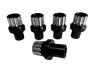 Billet Aluminum Lug Nut (.75.) 14MM - Two Tone Black - Image 2 of 0