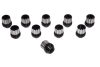 Billet Aluminum Lug Nut (Conical) 14MM - Two Tone Black - Image 1 of 0