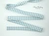 Les Petits Checks - Sky - Bias - 1/2" X 1 Yard - Image 2 of 0
