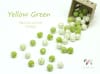 Felt Balls -  Yellow Green Dots & Swirls - Image 2 of 0