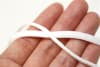Elastic - Flat Tube - White - 3mm - Image 2 of 0