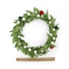 Felt Mistletoe Wreath - Light Bulb 13'' - Image 4 of 0