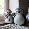 Giant Felt Snowman - Image 4 of 0