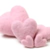 Felt Hearts - Pastel Pink - 9 cm - 1 pc - Image 2 of 0