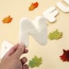 THANKFUL White Felt Letter - Image 4 of 0