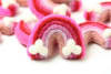 Large Felt Rainbow - Pink - Image 3 of 0