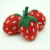 Felt Strawberries - Red/Dk Green - Image 1 of 0