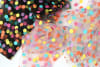 White Polka Dot Confetti Tulle - Image 3 of 0