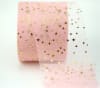 Creamy Pink Gold Star Tulle - Image 2 of 0