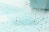 Tiffany Blue Gold Star Tulle - Image 1 of 0