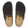 Birkenstock Boston Papillio Chunky Clog (Black Suede Leather) - 1028317 - Image 2 of 0