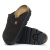 Birkenstock Boston Papillio Chunky Clog (Black Suede Leather) - 1028317 - Image 3 of 0