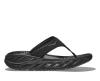 Hoka Women's Ora Recovery Flip Flop (Black/Dark Gull Gray) - 1117910-BDGGR - Image 1 of 0