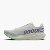 Brooks Women's Ghost Amp (Grey/Paradise Green) - 120486-045 - Image 3 of 0