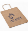 Custom Large Kraft Brown Shopping Bag - Image 2 of 0