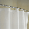 Nylon White Shower Curtain - Image 2 of 0