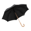 Customized Euro Fashion Umbrella with Natural Curved Wood Handle, 563-900IC - Image 2 of 0