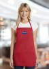 Port Authority™&nbsp; professional waste apron, durable 7.5 ounce, 65/35 poly/cotton twill for easy care. - Image 2 of 0