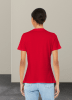 Ladies Relaxed Jersey Short Sleeve V-Neck Tee, 751-BC6405 - Image 4 of 0