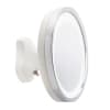 Jerdon 9.75" 5X Lighted Wall Mirror (Direct Wire) - Image 2 of 0