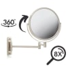 Jerdon 8" 8X-1X Wall Mounted Mirror - Image 3 of 0