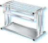 Glaro Satin Aluminum Umbrella Stand, 783-1890SA - Image 1 of 0