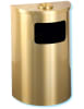 Glaro RecyclePro "Profile" half round funnel top ash tray with a 5" x 10" side opening waste receptacle, No. 783-1894 - Image 1 of 0