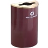 Glaro RecyclePro "Profile" half round recycling receptacles - Image 1 of 0