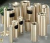 Glaro "Atlantis" Brass flat top waste receptacle with 6"x10" opening, #783-C1566BE - Image 2 of 0