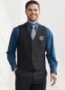 Men's Ottoman Trim Vest, 843-4398 - Image 1 of 0