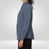 Ladies Batiste Banded Collar Shirt, 843-5392 - Image 4 of 0