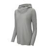 Ladies PosiCharge® Tri-Blend Wicking Long Sleeve Hoodie - Image 4 of 0