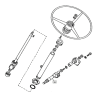 Yanmar Tractor Steering Sector Shaft Replaces 194274-15410, 194145-15410 - Image 2 of 0